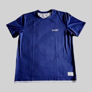 WillBo T Shirt Men's Small Field Court Water Trail Performance Made in USA‎
